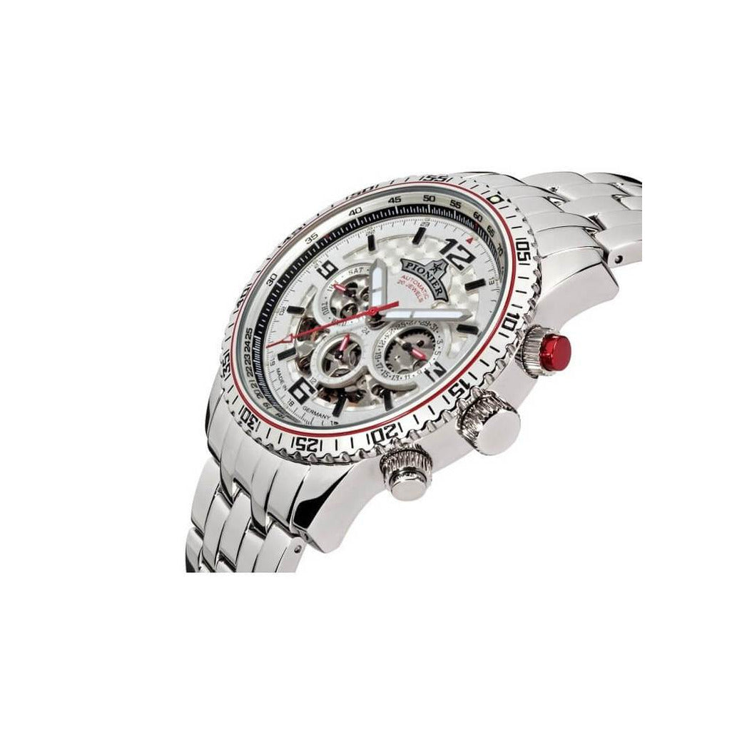 TUFINA GERMANY BARBADOS PIONIER STEEL SILVER | WHITE Watch