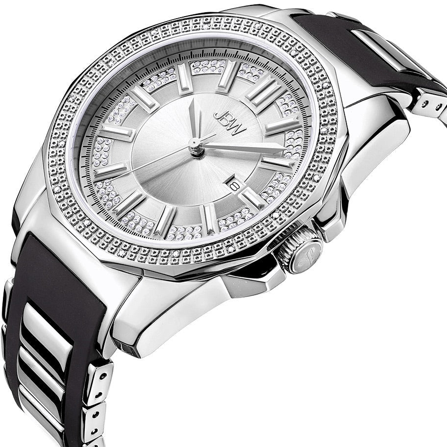 JBW Regal Silver/Black Watch