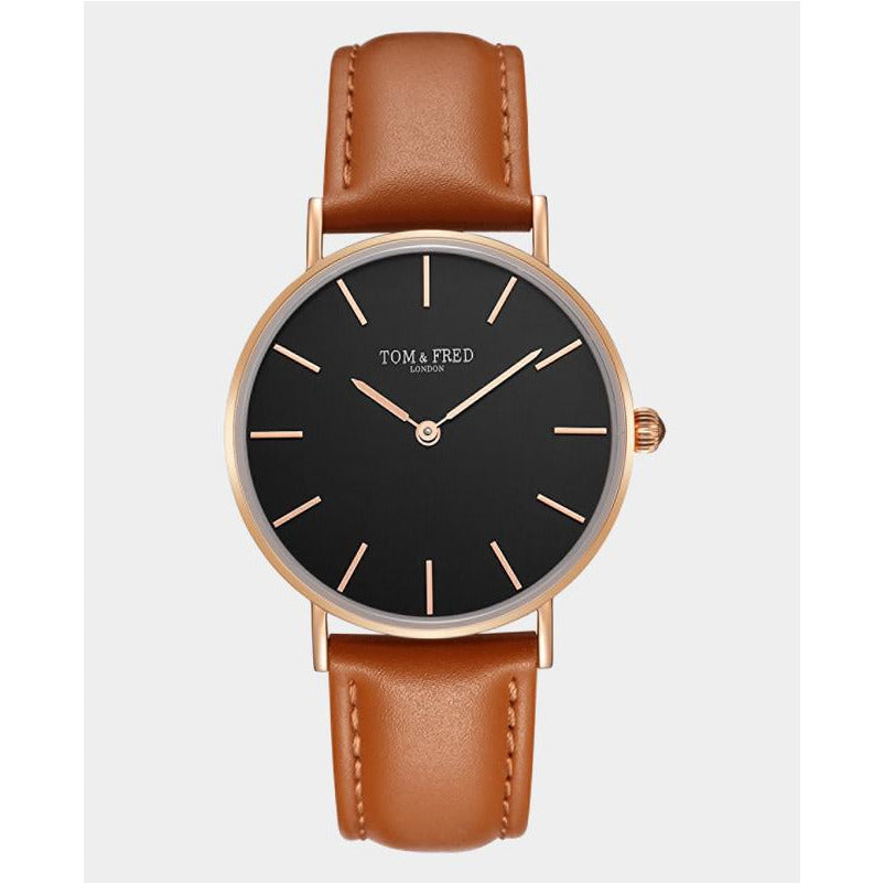 TOM & FRED Draycott Tan Watch