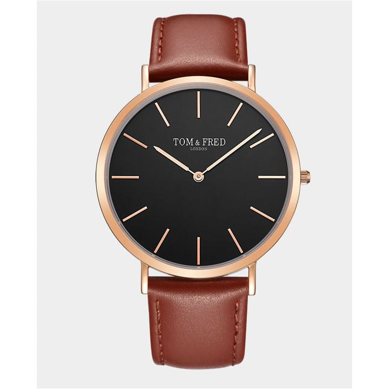 TOM & FRED Hyde Brown 40mm Watch