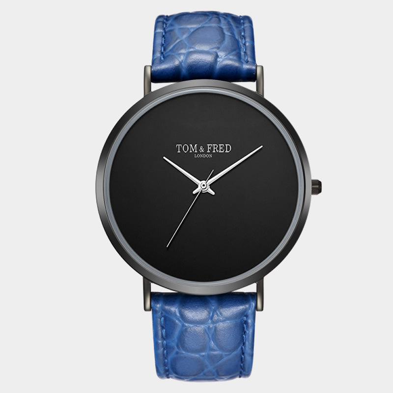 TOM & FRED Peake Blue 40mm Watch