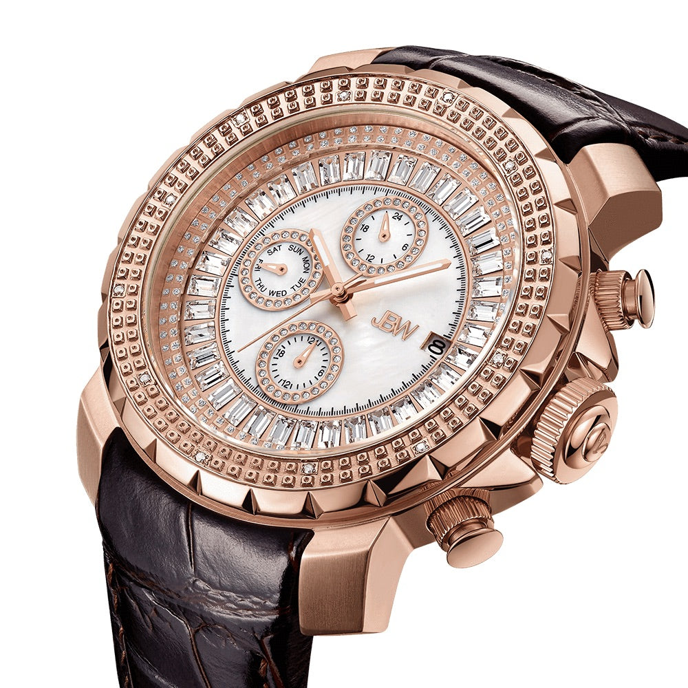 JBW Titus 18k Rose Gold Plated Watch