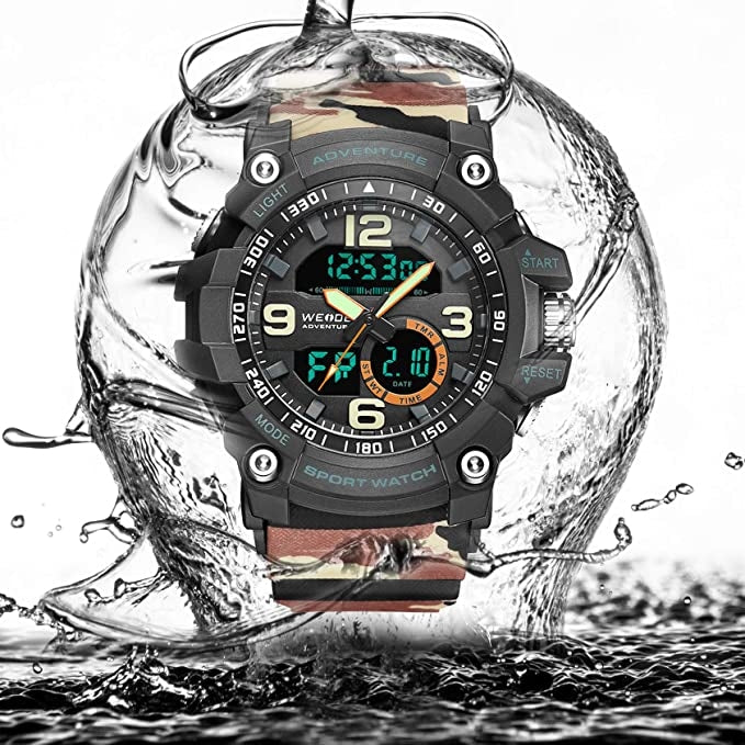 WEIDE Dakar Adventure Black/Camo Watch