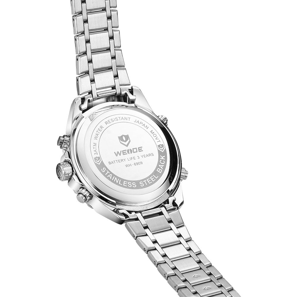WEIDE Andromeda White/Red Trim Watch