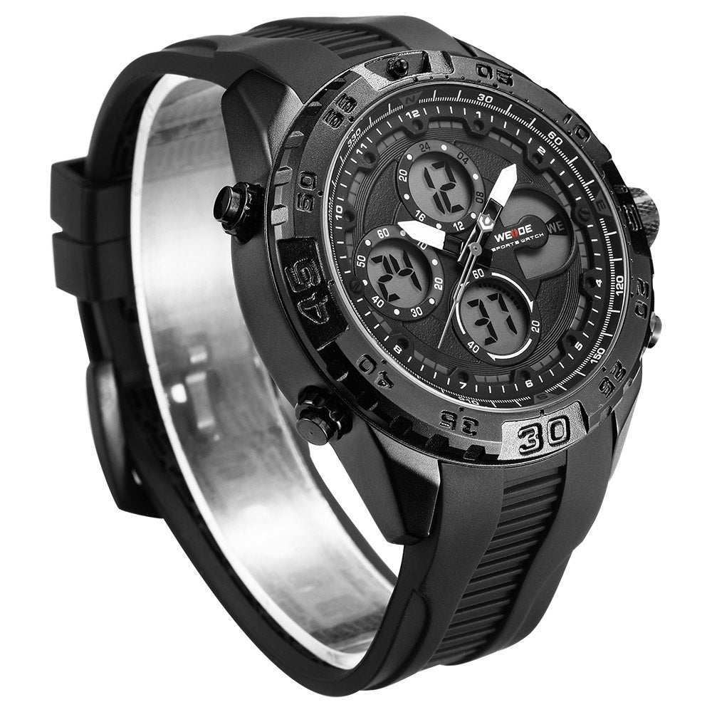 WEIDE Andromeda Silicone Ion Black/White Watch