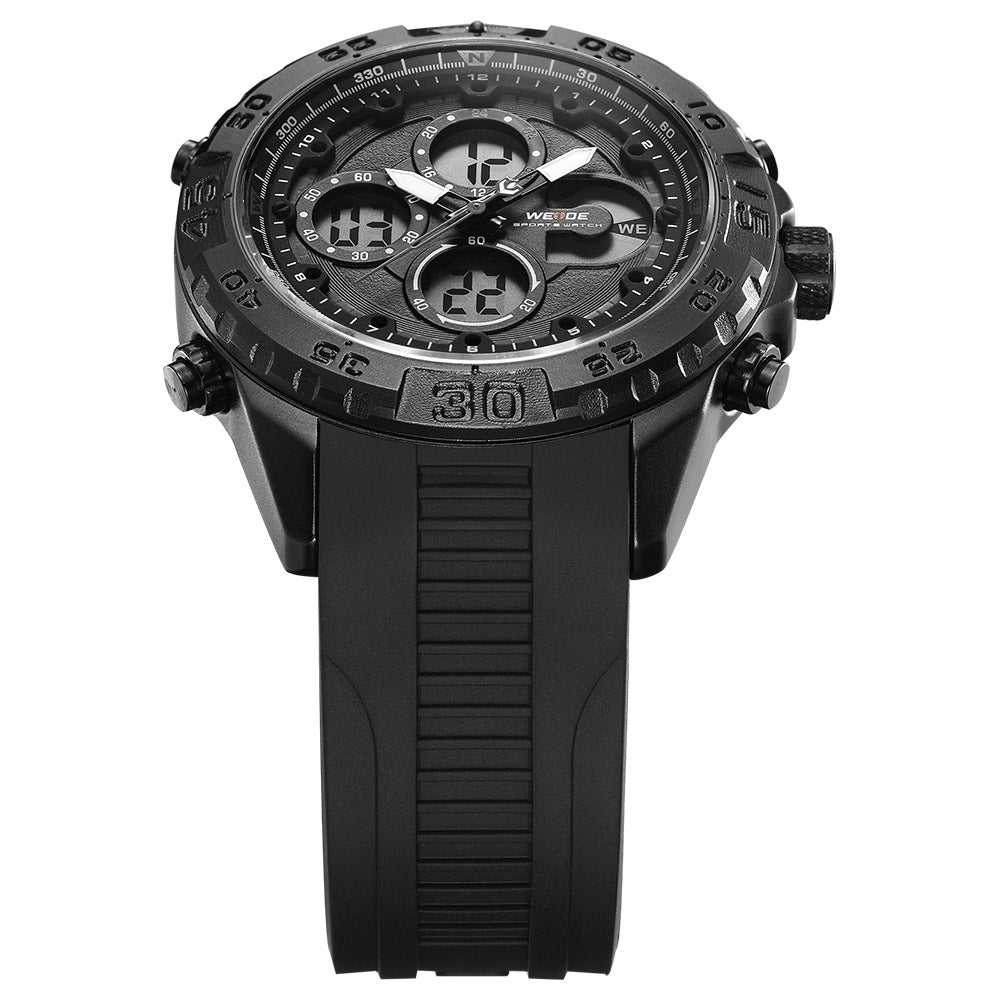 WEIDE Andromeda Silicone Ion Black/White Watch