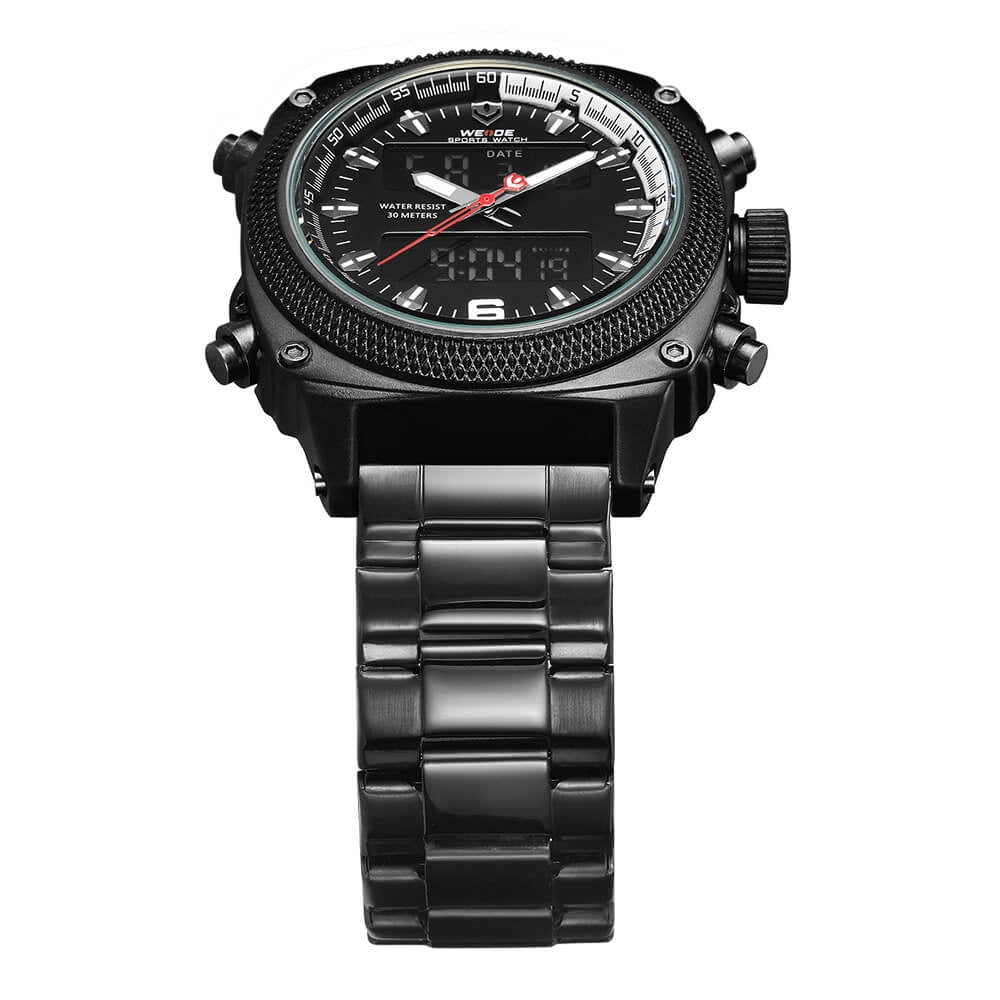 WEIDE Artiler Ion Steel Black Watch