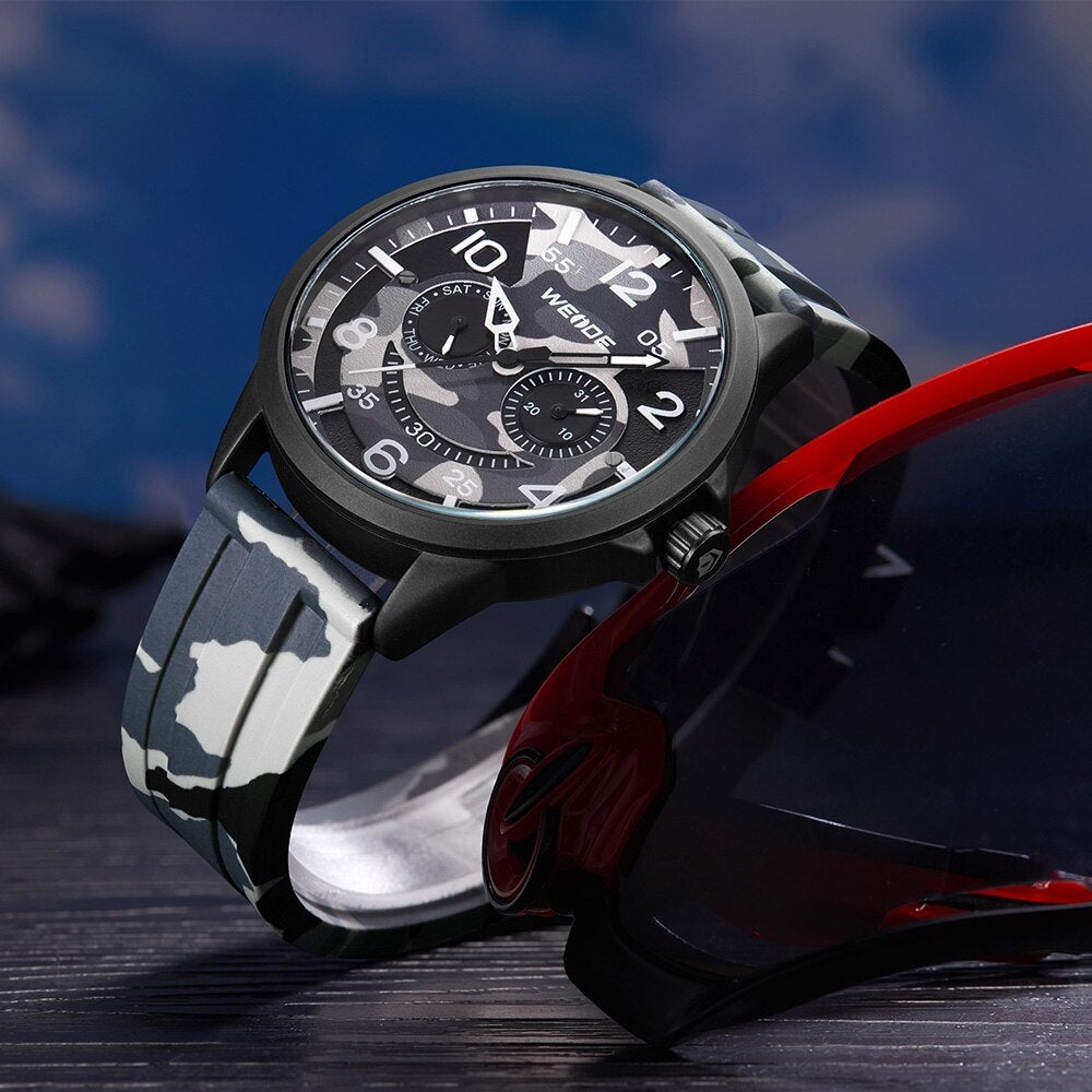 WEIDE Bowman Slicone Camouflage Watch