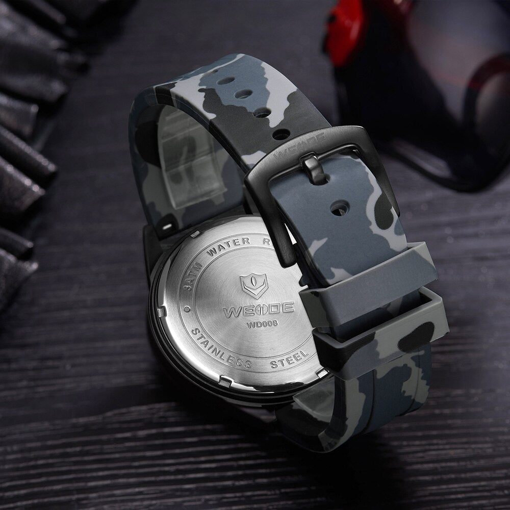 WEIDE Bowman Slicone Camouflage Watch