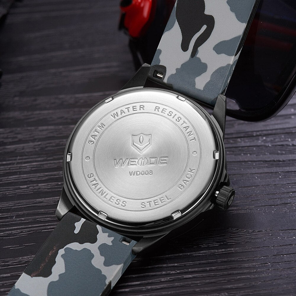 WEIDE Bowman Slicone Camouflage Watch