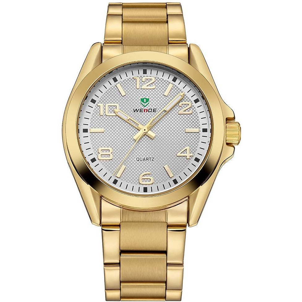 WEIDE Classic Quartz 40mm Gold Edition Honey Watch