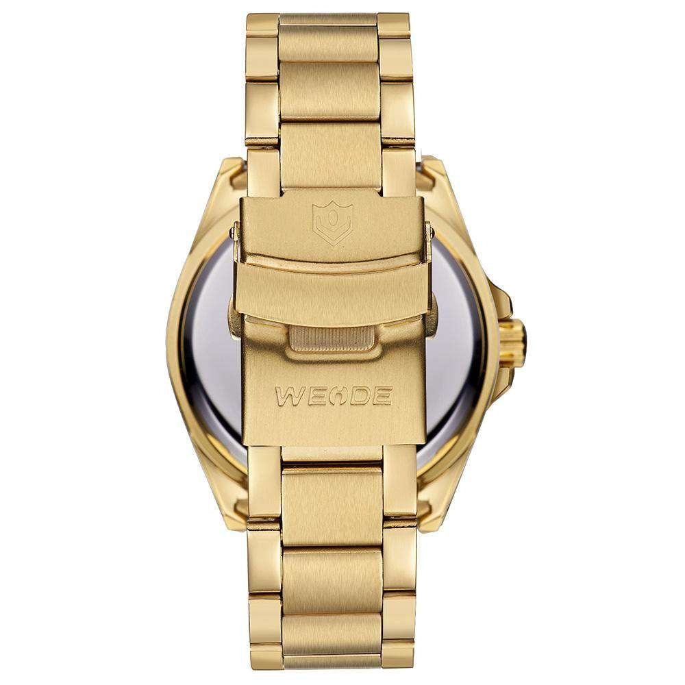 WEIDE Classic Quartz 40mm Gold Edition Wave Watch