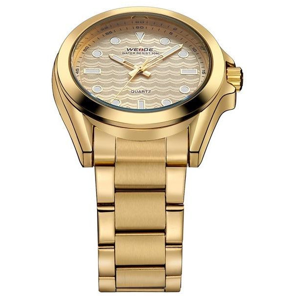 WEIDE Classic Quartz 40mm Gold Edition Syrup Watch