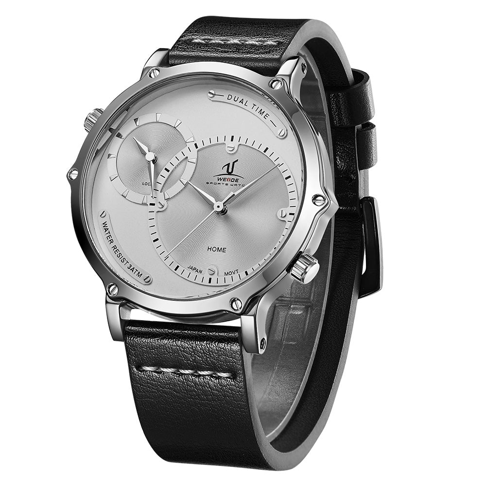 WEIDE Archer Dual Time 46mm Watch
