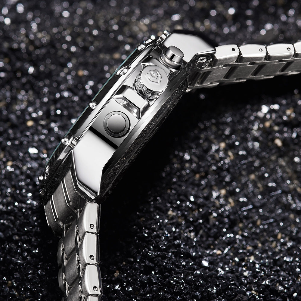 WEIDE Goblin Steel White Watch