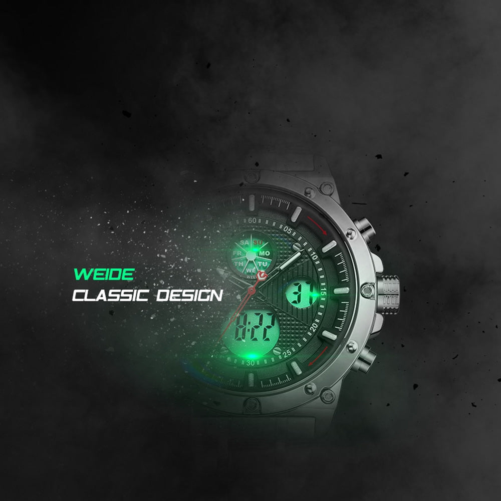 WEIDE Goblin Steel White Watch