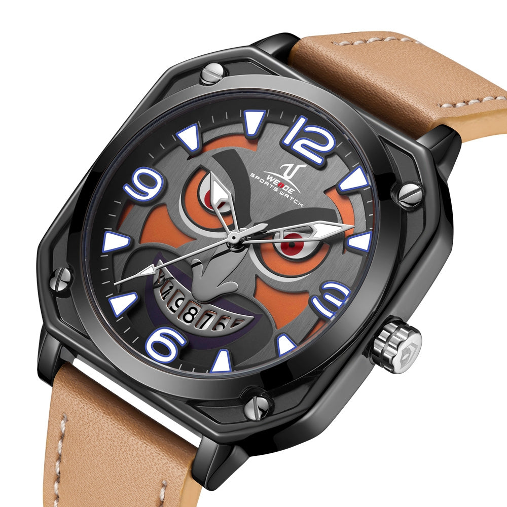 WEIDE Joker 44mm Luminous Beige Watch