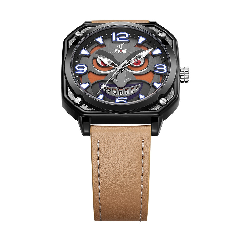 WEIDE Joker 44mm Luminous Beige Watch