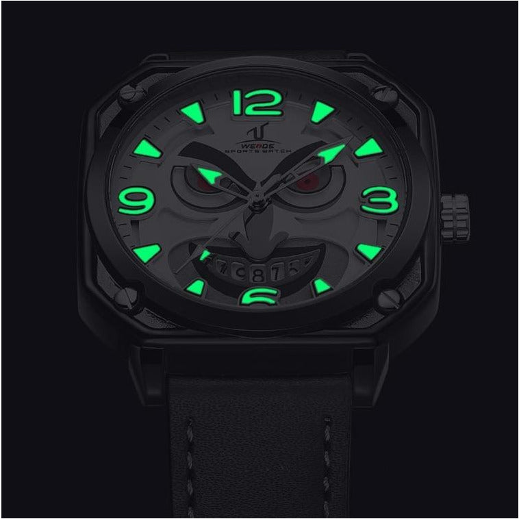 WEIDE Joker 44mm Luminous Black Watch