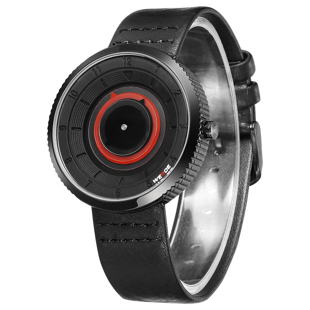 WEIDE Orb 42mm Red Trim Watch