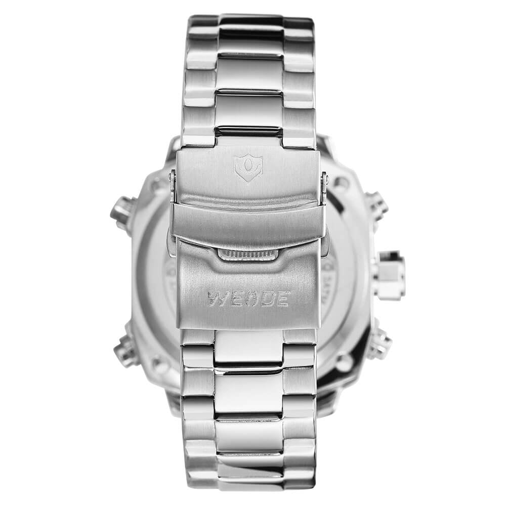 WEIDE Delta Steel White Watch