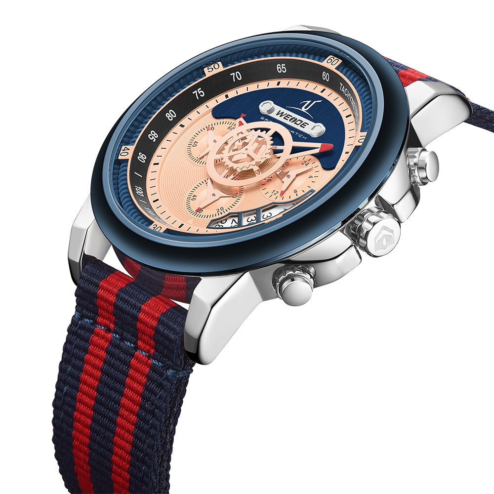 WEIDE Europa Chronograph Nylon Sailor Watch