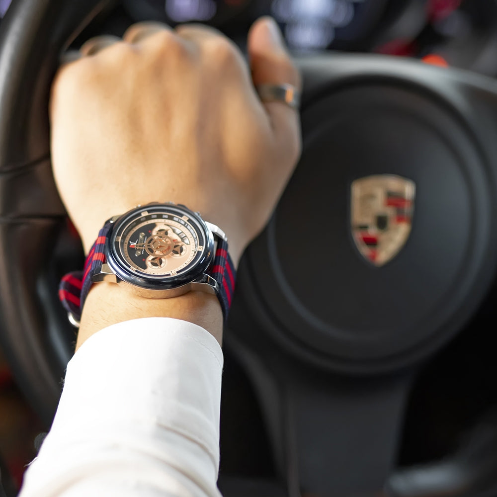 WEIDE Europa Chronograph Nylon Sailor Watch