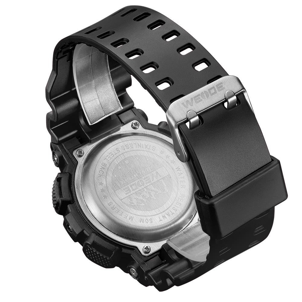 WEIDE Commando Black/Gold Trim Watch