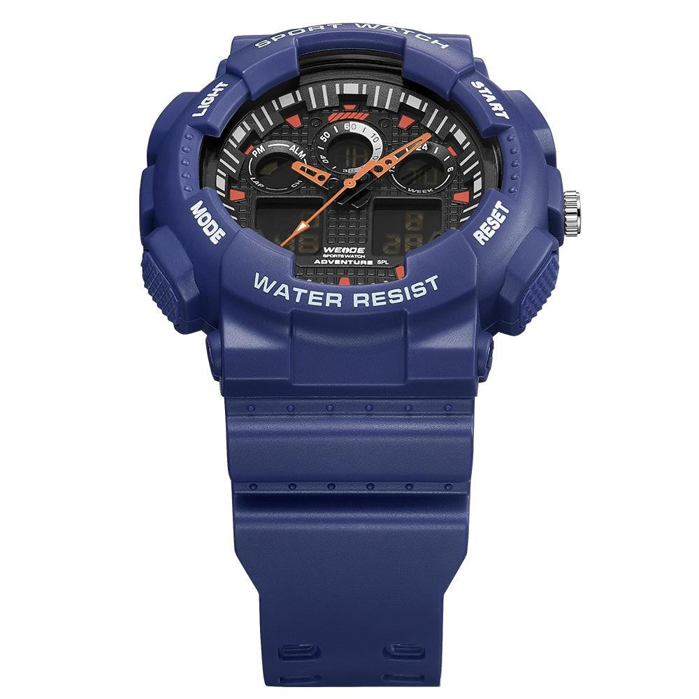 WEIDE Commando Electric Blue Watch