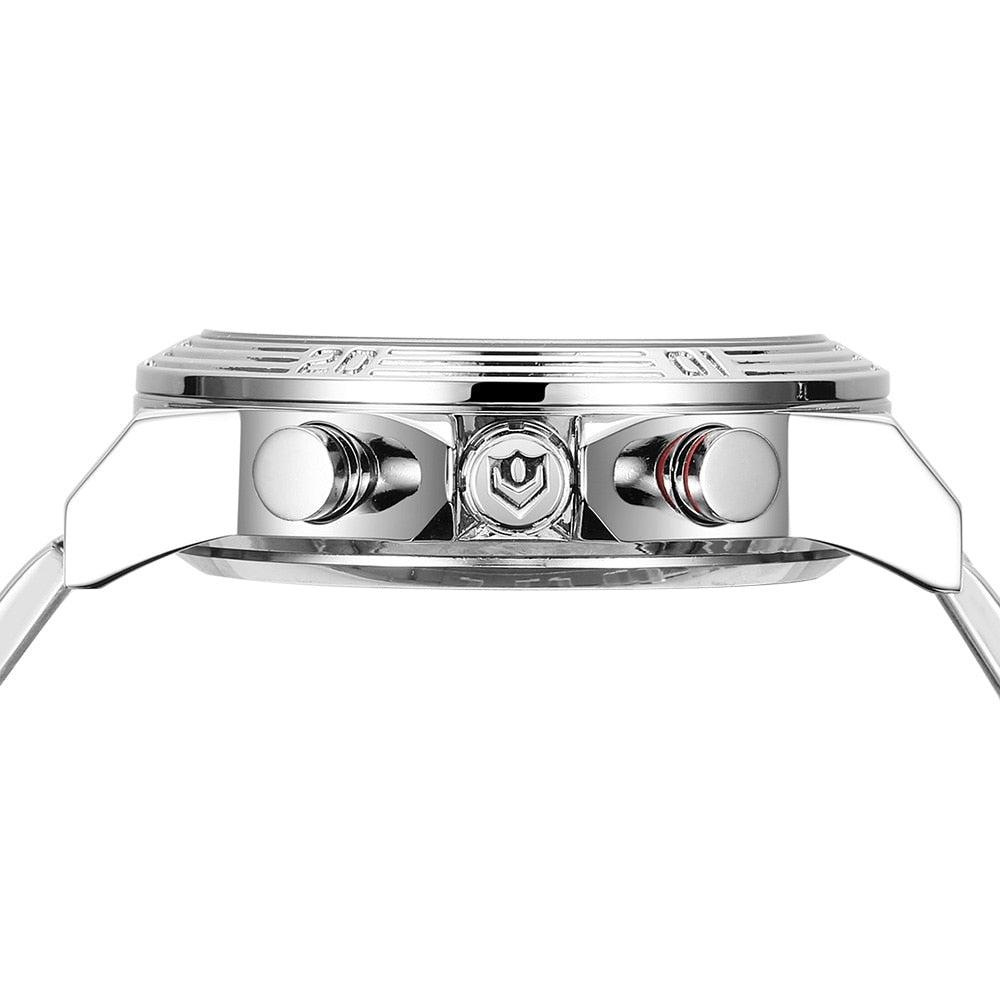 WEIDE Tachy Classic White Watch