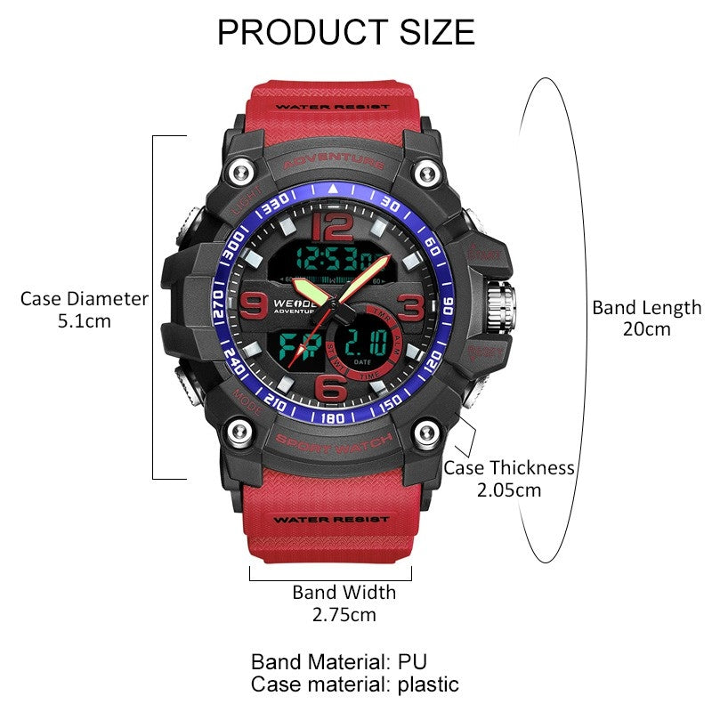 WEIDE Dakar Adventure Black/Camo Watch