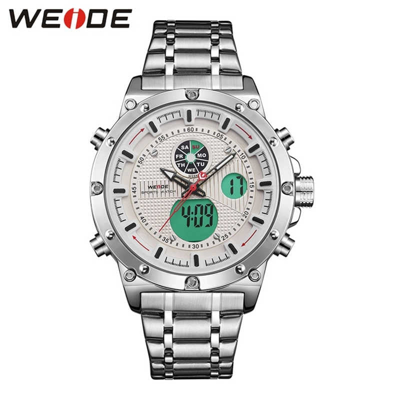 WEIDE Goblin Steel White Watch