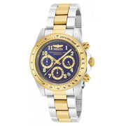 INVICTA Men's Speedway 39.5mm Two Tone Navy Blue Dial Watch