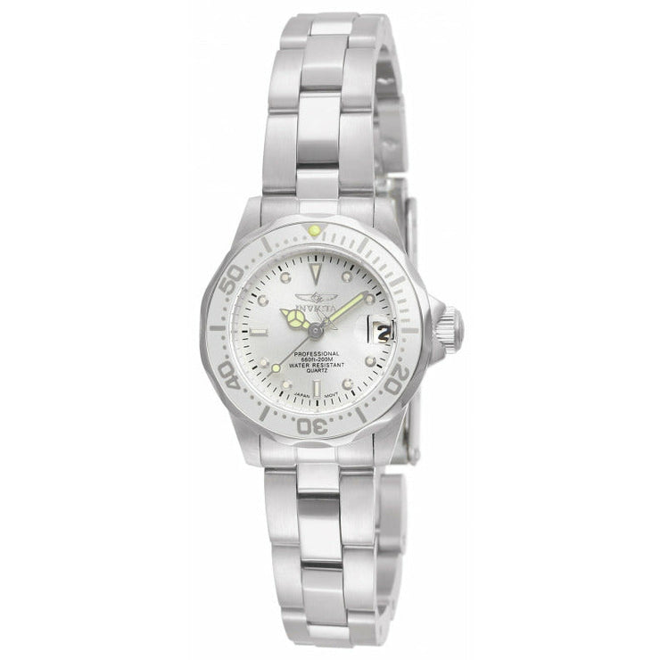 INVICTA Pro Diver Lady Petite 23.5mm Silver Watch