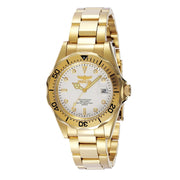 INVICTA Men's Pro Diver 38mm Full Gold / White Watch