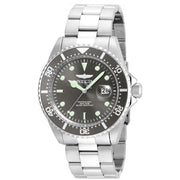 INVICTA Men's Pro Diver 43mm Silver/Charcoal Watch