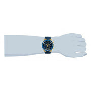 INVICTA Men's Aviator Silicone Blue 49mm Watch