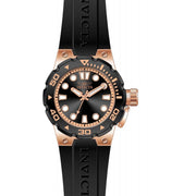 INVICTA Men's 51mm Pro Diver Chunky Rose Gold/Black Silicone 200m Watch