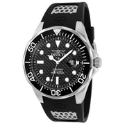 INVICTA Men's Pro Diver 47mm Carbon Dial Silver / Black 200m Watch