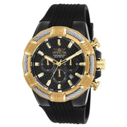 INVICTA Men's Bolt Chrono Black/Gold Watch