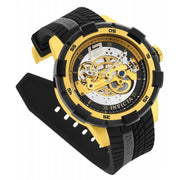 INVICTA Men's Automatic Rally Silicone Gold Watch