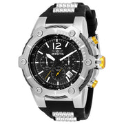 INVICTA Men's Bolt 51.5mm Silver/Black Watch