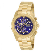 INVICTA Men's Deep Sea Gold Tone 200m Blue Watch