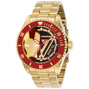 INVICTA Men's Marvel Limited Edition Iron Man Gold / Red Watch