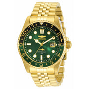 INVICTA Men's 43mm Jubilee Automatic Pro Diver Gold Edition/Green Watch