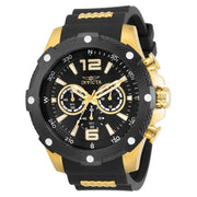 INVICTA Men's Coalition Forces I-FORCE 50mm Chronograph Gold / Black Watch