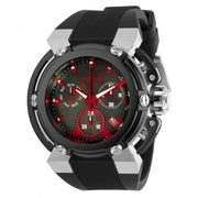 INVICTA Men's Coalition Forces X-Wing 46mm Chronograph Black / Silver / Red Watch