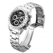 INVICTA Men's Speedway 39.5mm Silver/Black Watch