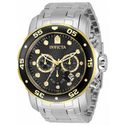 INVICTA Men's Colossus Pro Diver Silver/Black/Gold Watch