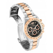 INVICTA Men's Speedway 39.5mm Rose Gold/Black Watch